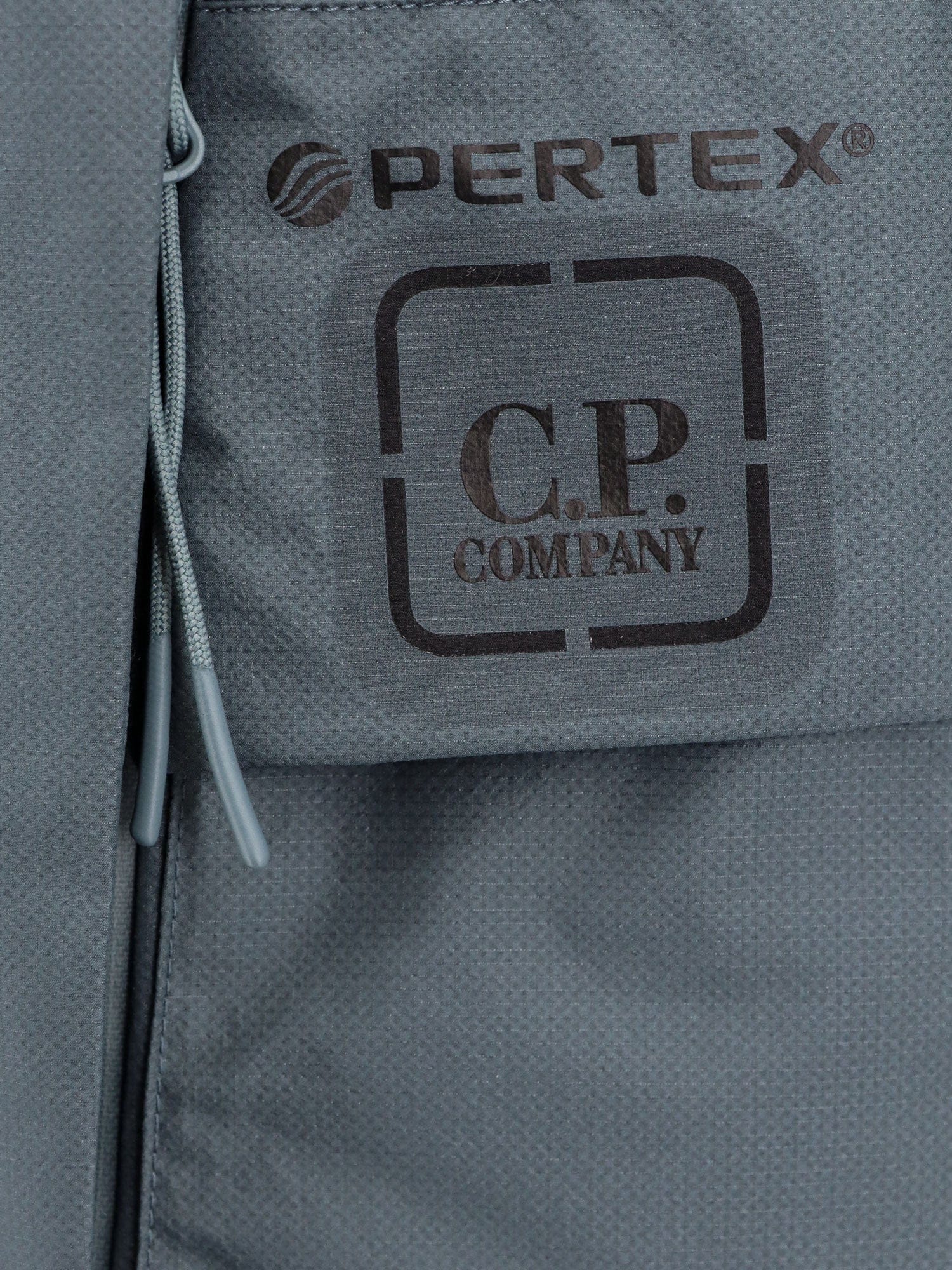 C.p.company Nylon sleeveless jacket with lateral logo print