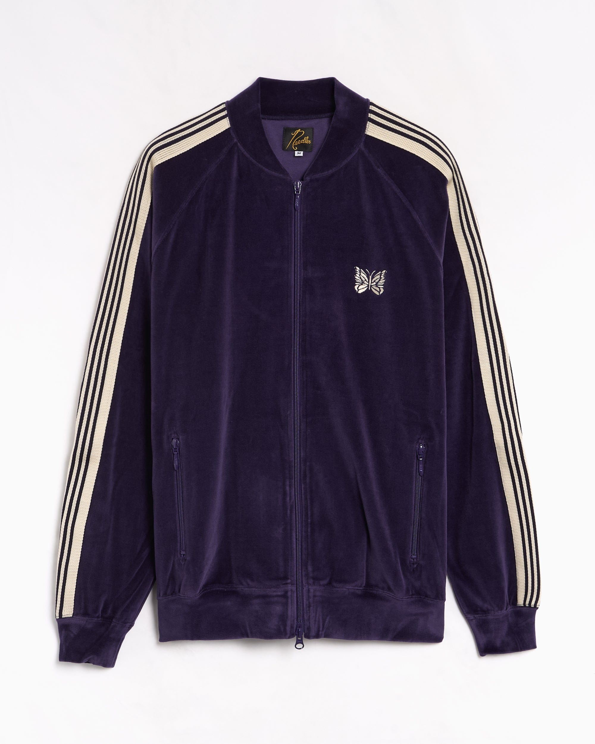 Needles Chaqueta de chandal con logo Needles Rib Collar para hombre