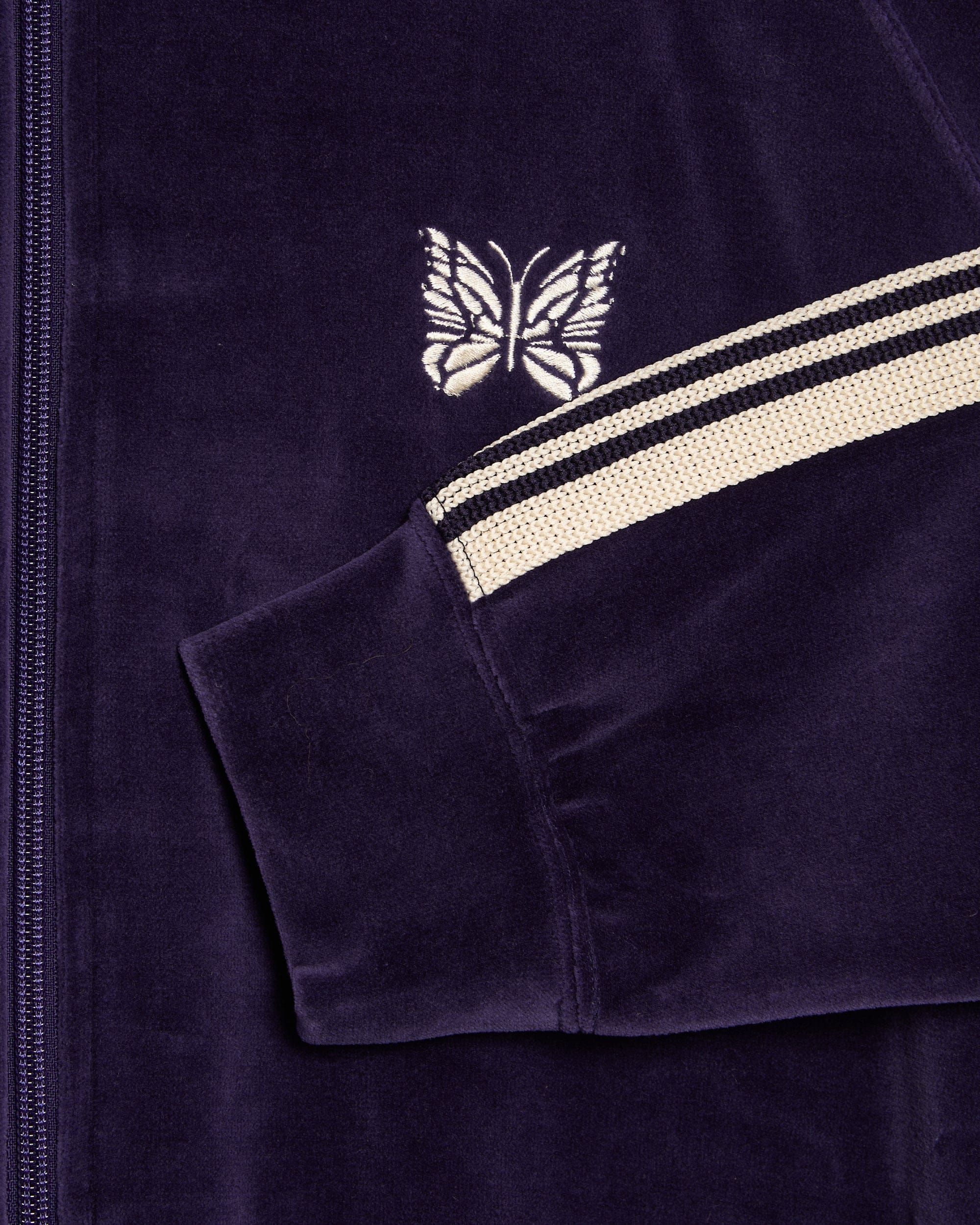 Needles Chaqueta de chandal con logo Needles Rib Collar para hombre