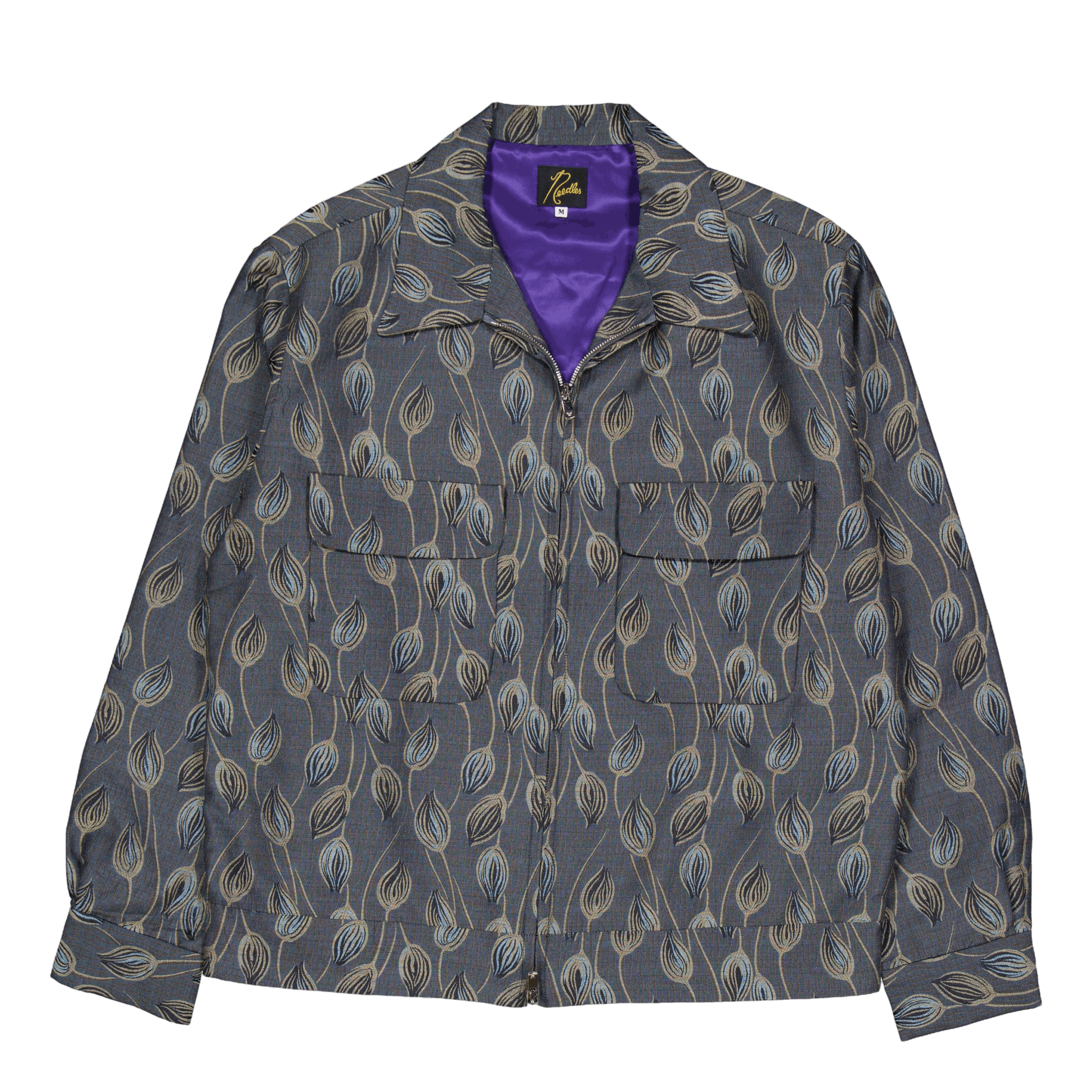Needles Sport Jacket - W/pe Bo A - blue