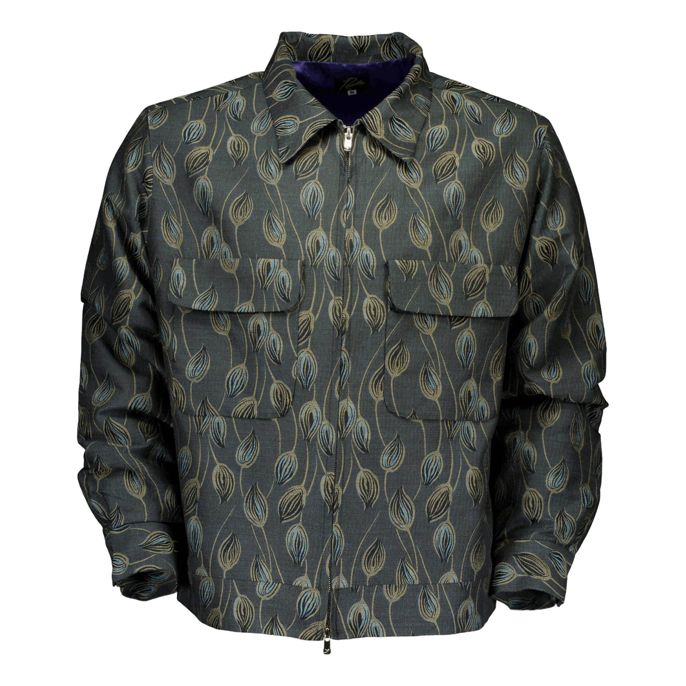 Needles Sport Jacket - W/pe Bo A - blue
