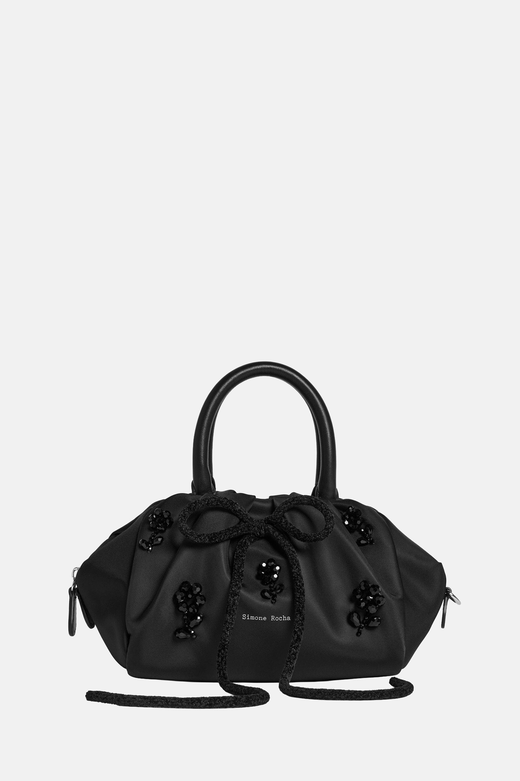 Simone Rocha BORSA MINI CON MANICI E RICAMI