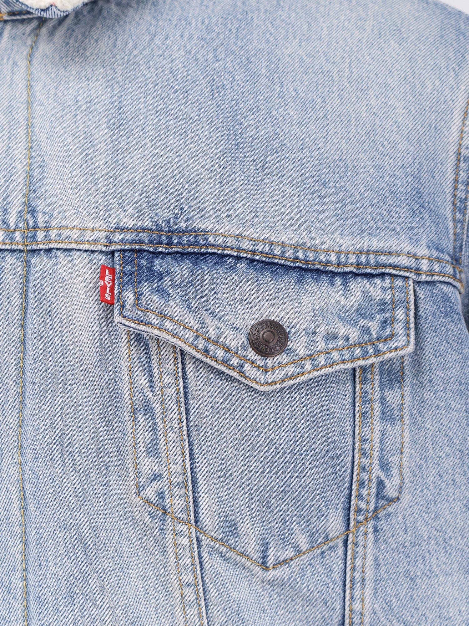 LEVI'S Denim jacket with Repreve® lining