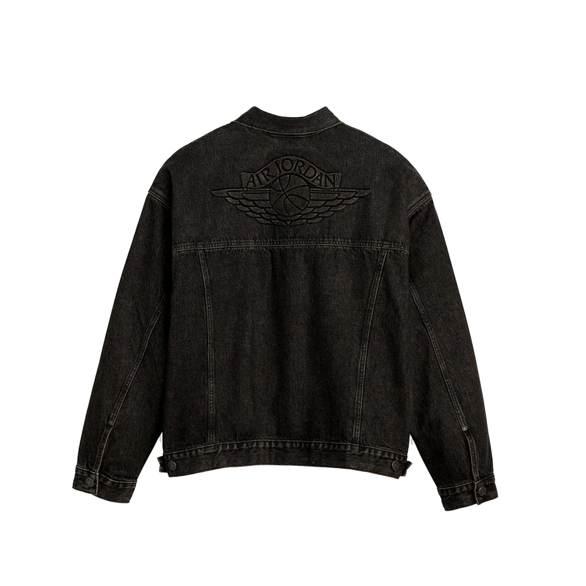 Levi's x Jordan Type III Trucker Jacket Black Washed Denim