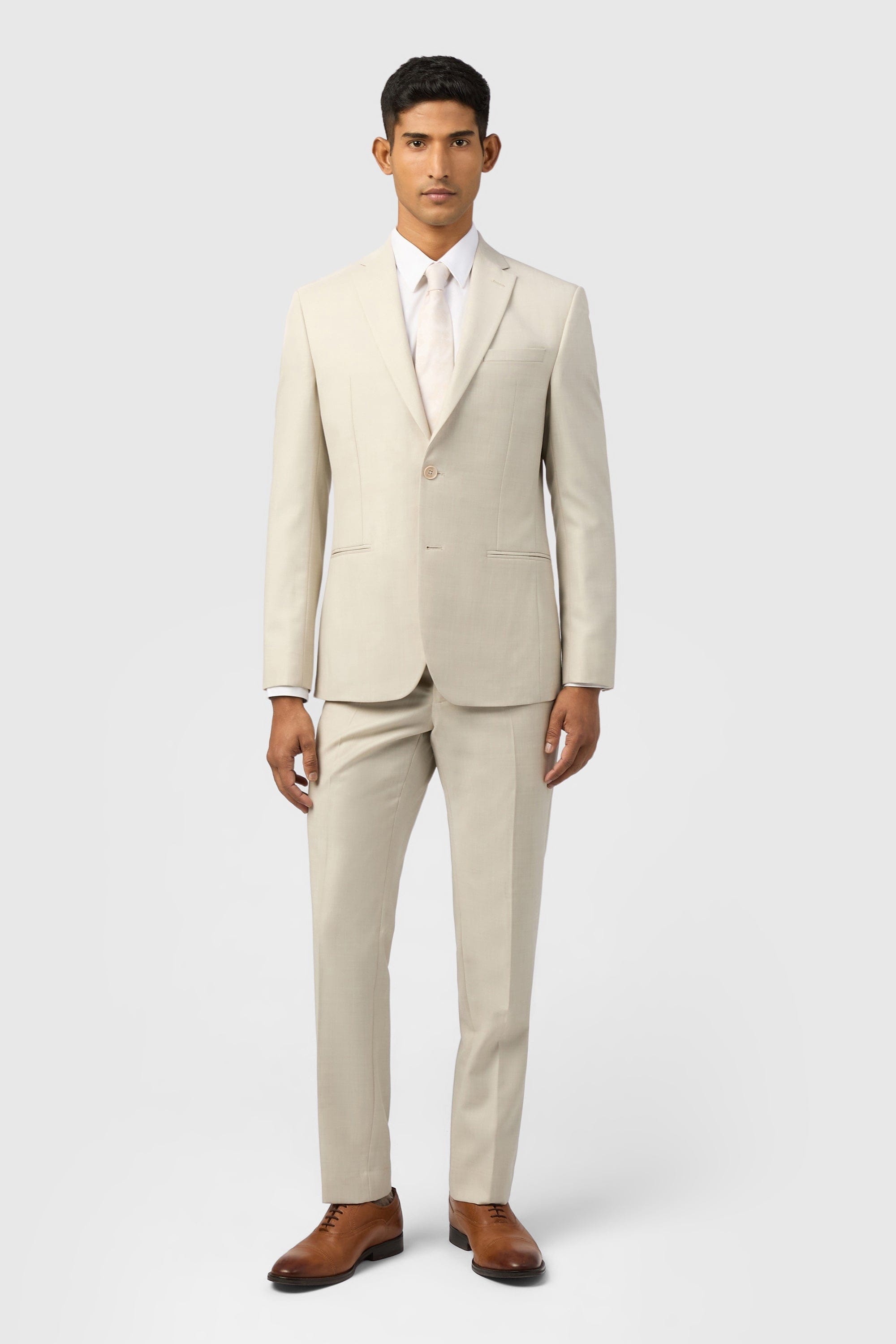 Nude Hague - Stone Sharkskin Jkt Stone Nude