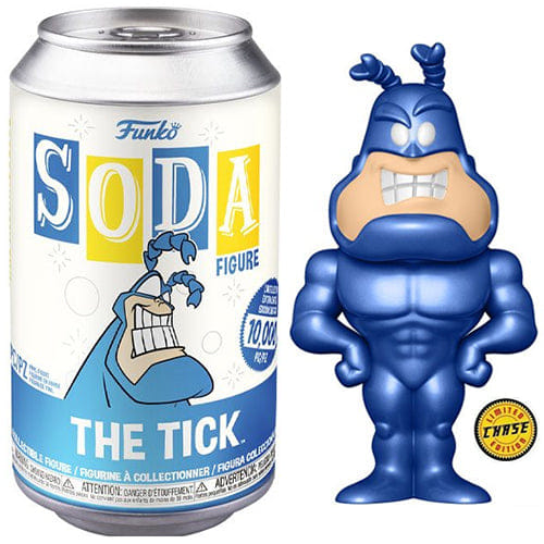Funko Soda The Tick Metallic, Opened **Chase**