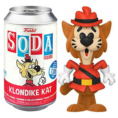 Funko Soda Klondike Kat Flocked, Opened **Chase**