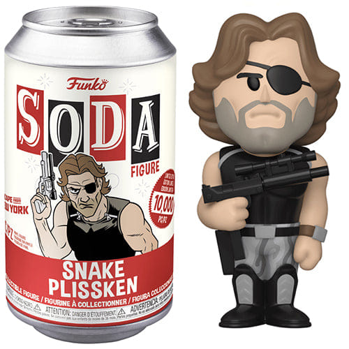 Funko Soda Snake Plissken Full Auto, Opened **Chase**