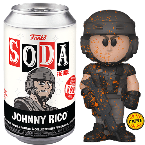 Funko Soda Johnny Rico Bloody, Opened **Chase**