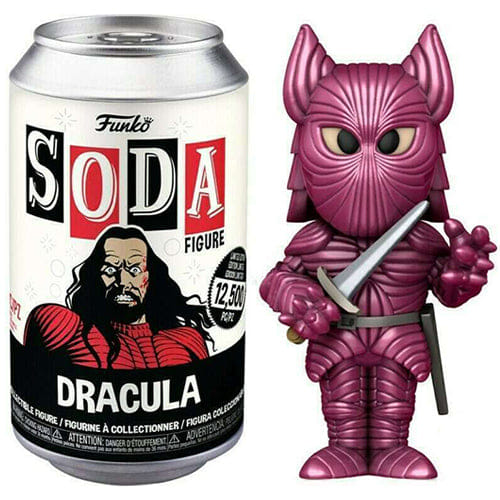 Funko Soda Dracula Armored w/ Helm, Opened **Chase**