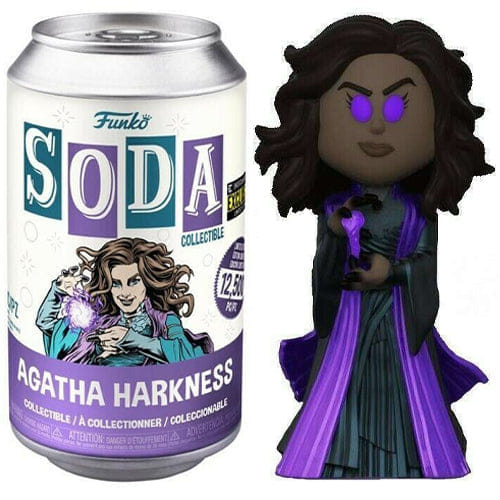Funko Soda Agatha Harkness Glow in the Dark, Opened - Entertainment Earth Exclusive **Chase**