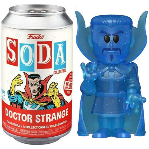 Funko Soda Doctor Strange Astral, Blue Glitter, Opened **Chase**