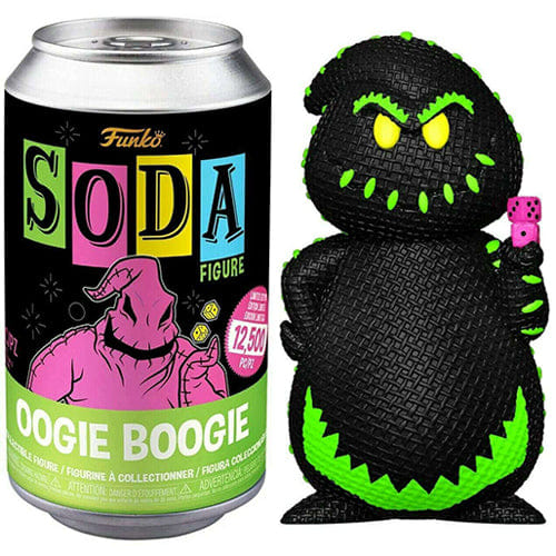 Funko Soda Oogie Boogie Black, Blacklight, Opened **Chase**