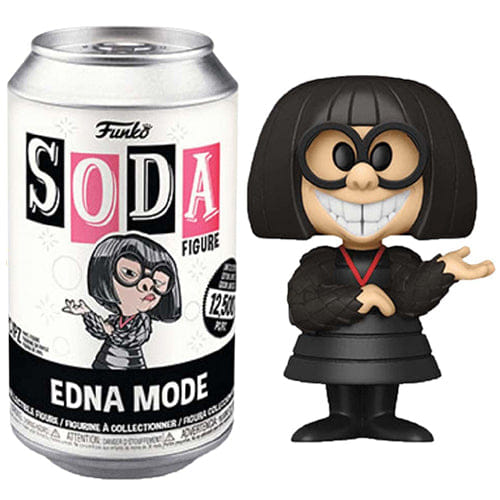 Funko Soda Edna Mode Smiling, Opened **Chase**