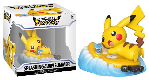 Funko Vinyl A Day with Pikachu Splashing Away Summer - Pokémon Center Exclusive