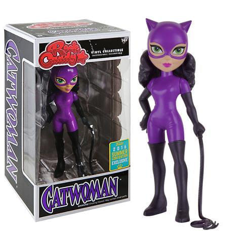 Funko Rock Candy Catwoman Purple - 2016 Summer Convention Exclusive