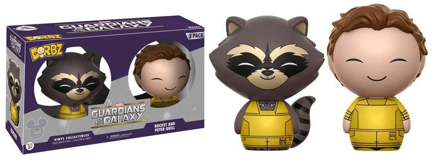 Funko Dorbz Rocket & Peter Quill 2 - Pack - 2017 D23 Exclusive