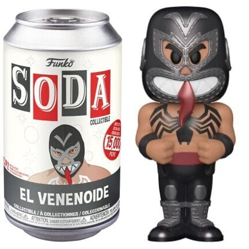 Funko Soda El Venenoide Metallic, Opened **Chase**