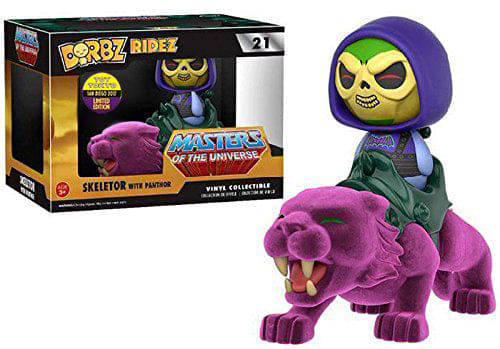 Funko Dorbz Ridez Battle Armor Skeletor w/ Panthor Flocked - 2017 Toy Tokyo/SDCC Exclusive