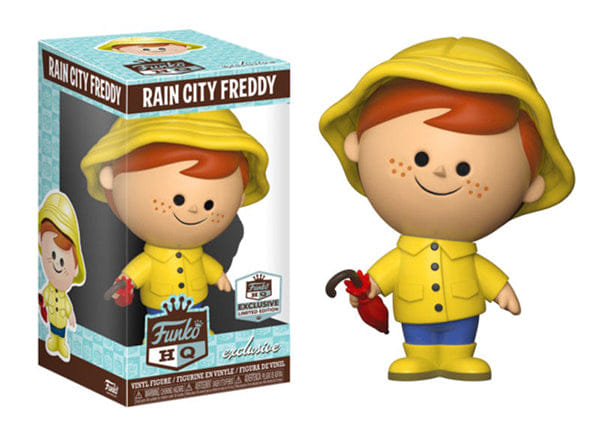 Funko Retro Mini Rain City Freddy Funko - Funko HQ Exclusive **Missing Sticker**