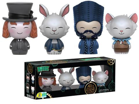 Funko Dorbz Alice Through The Looking Glass 4 - Pack - 2016 SDCC Exclusive/750 Made