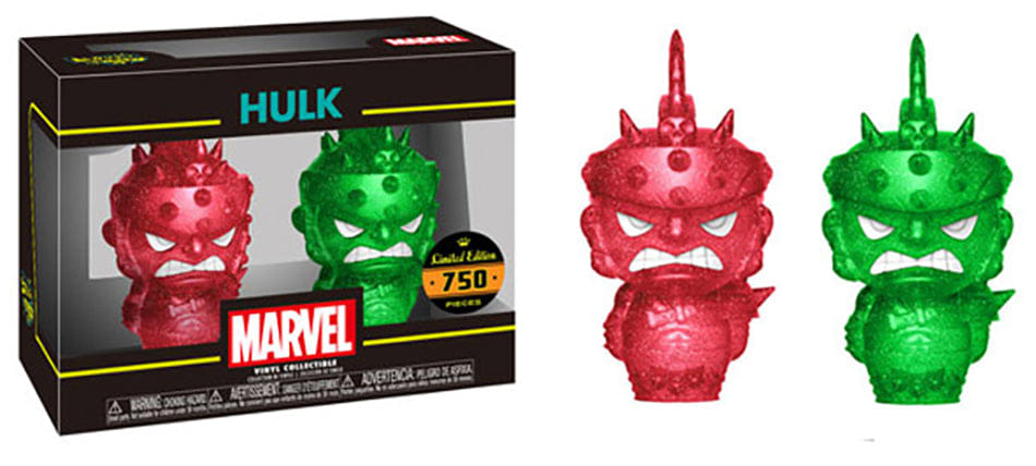 Funko Mini Hikari Hulk 2 - pack, Green & Red /750 made