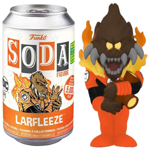 Funko Soda Larfleeze Glow in the Dark, Opened - 2022 Summer Convention Exclusive **Chase**