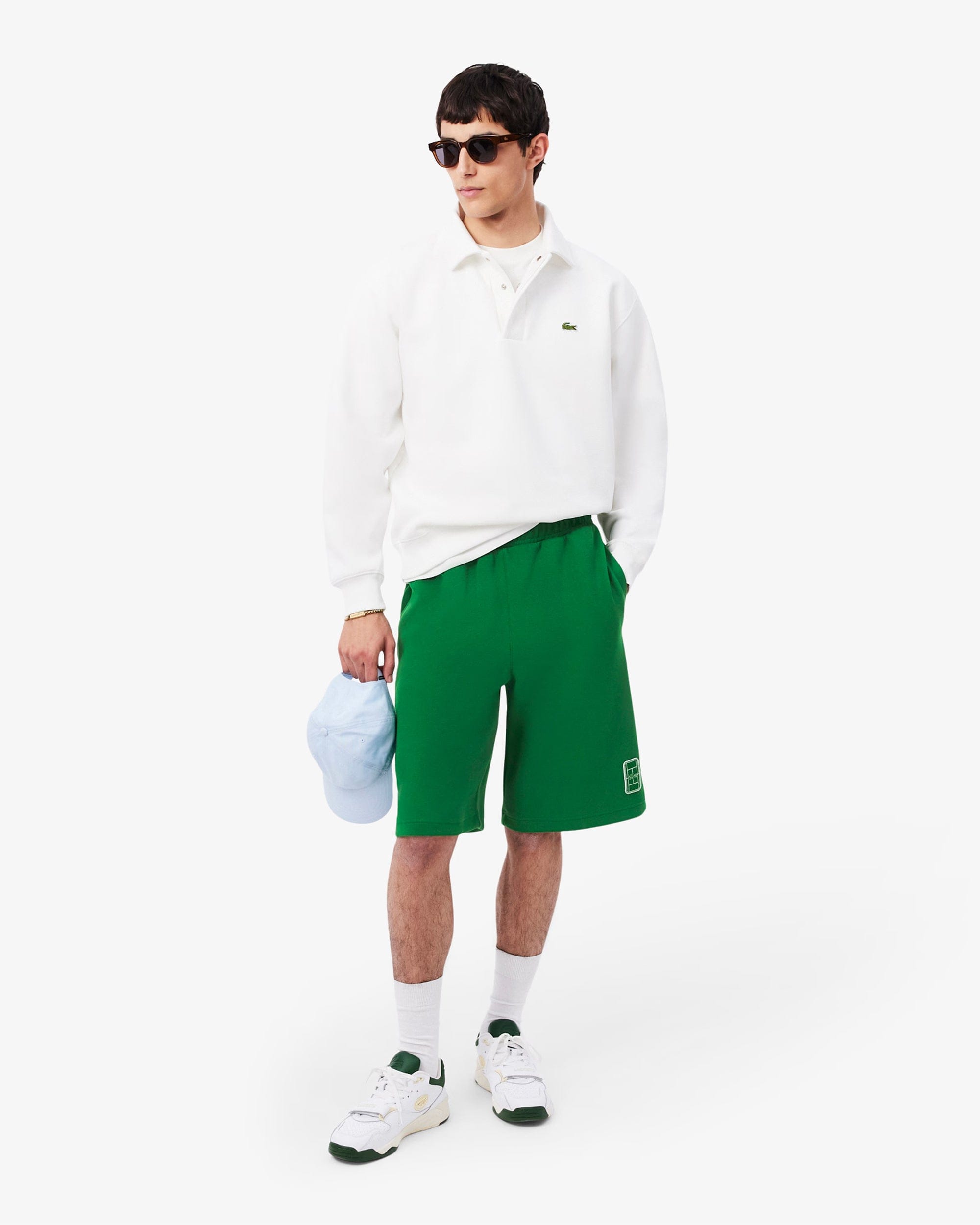 Lacoste Pantalones cortos Oversize Lacoste Runway para hombre