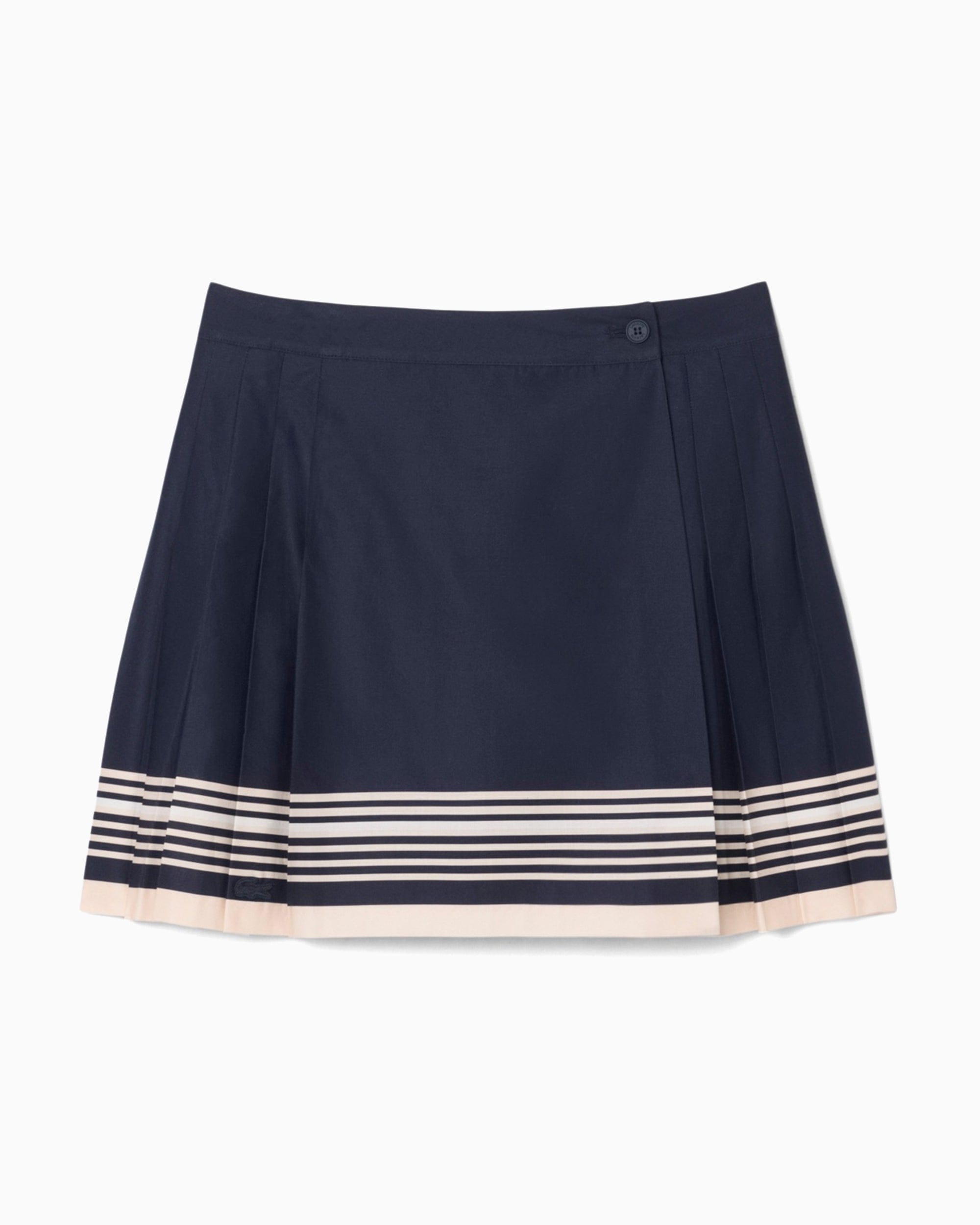 Lacoste Falda corta de rayas Lacoste Runway para mujer