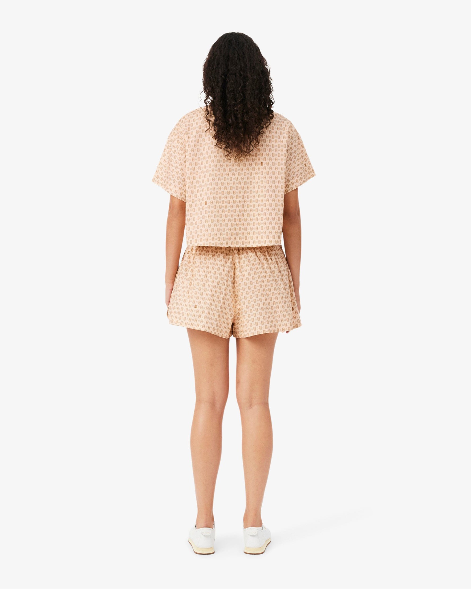 Lacoste Pantalones cortos Oversize Lacoste Runway para mujer
