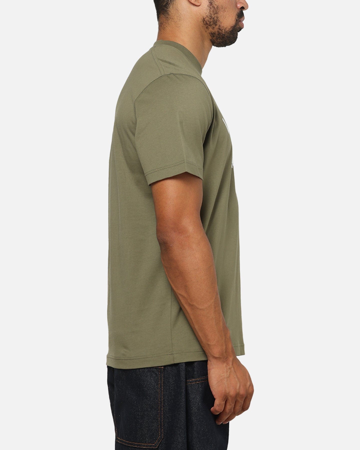 Lacoste Soft Branding Croc Logo T - Shirt Olive