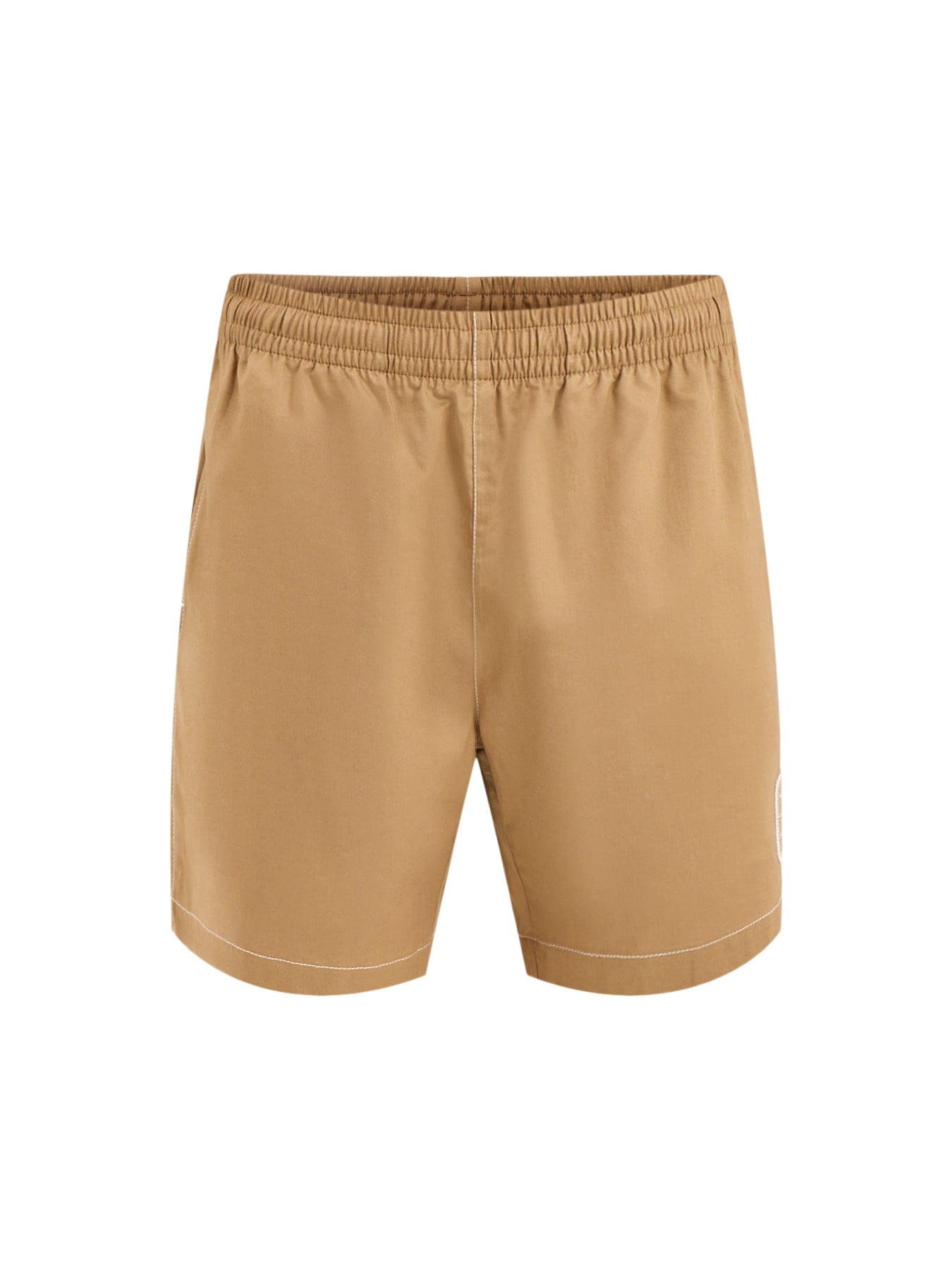 Lacoste Drawstring Cotton Chino Shorts Tan