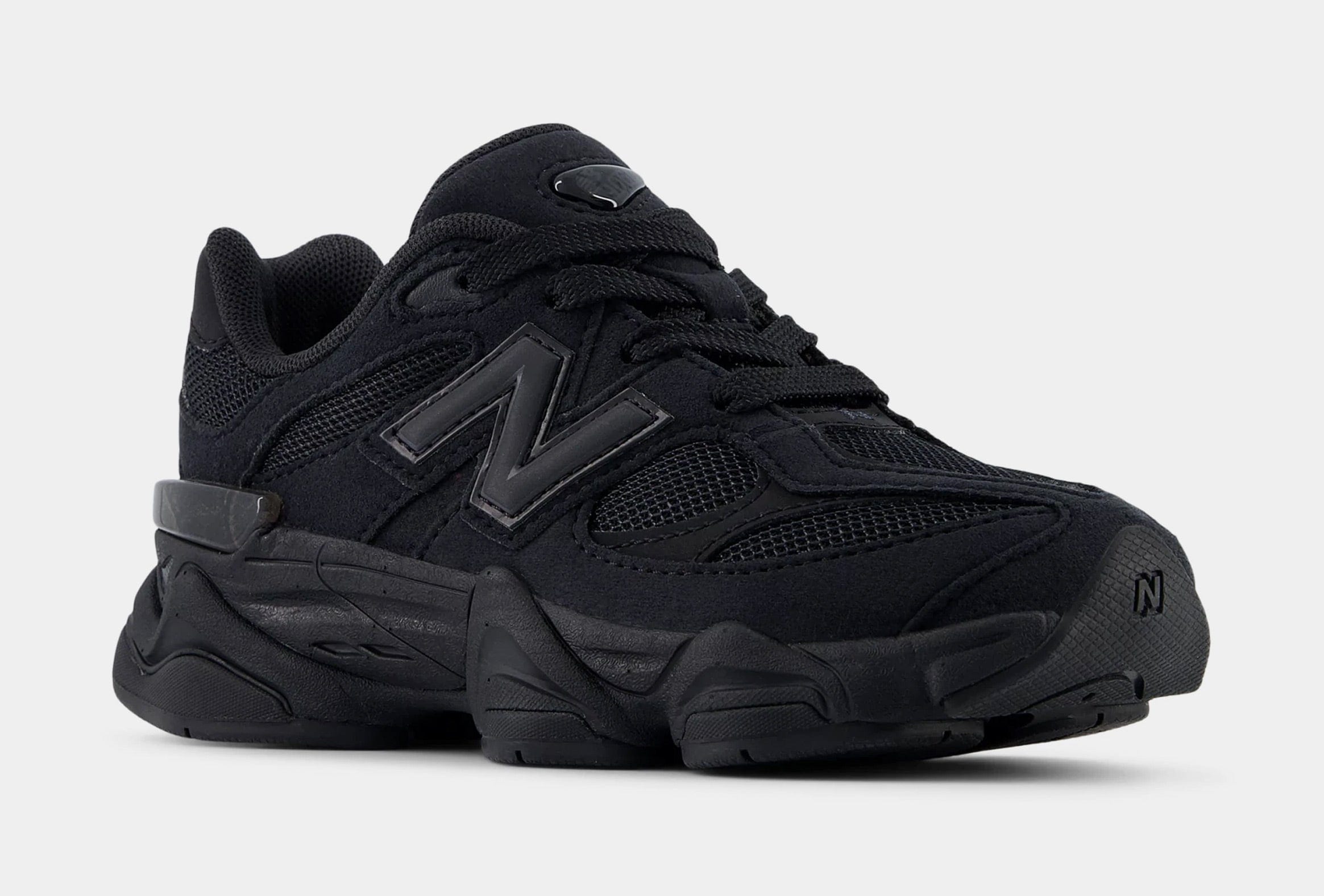 Newbalance 9060 Preschool Lifestyle Shoes (Triple Black)
