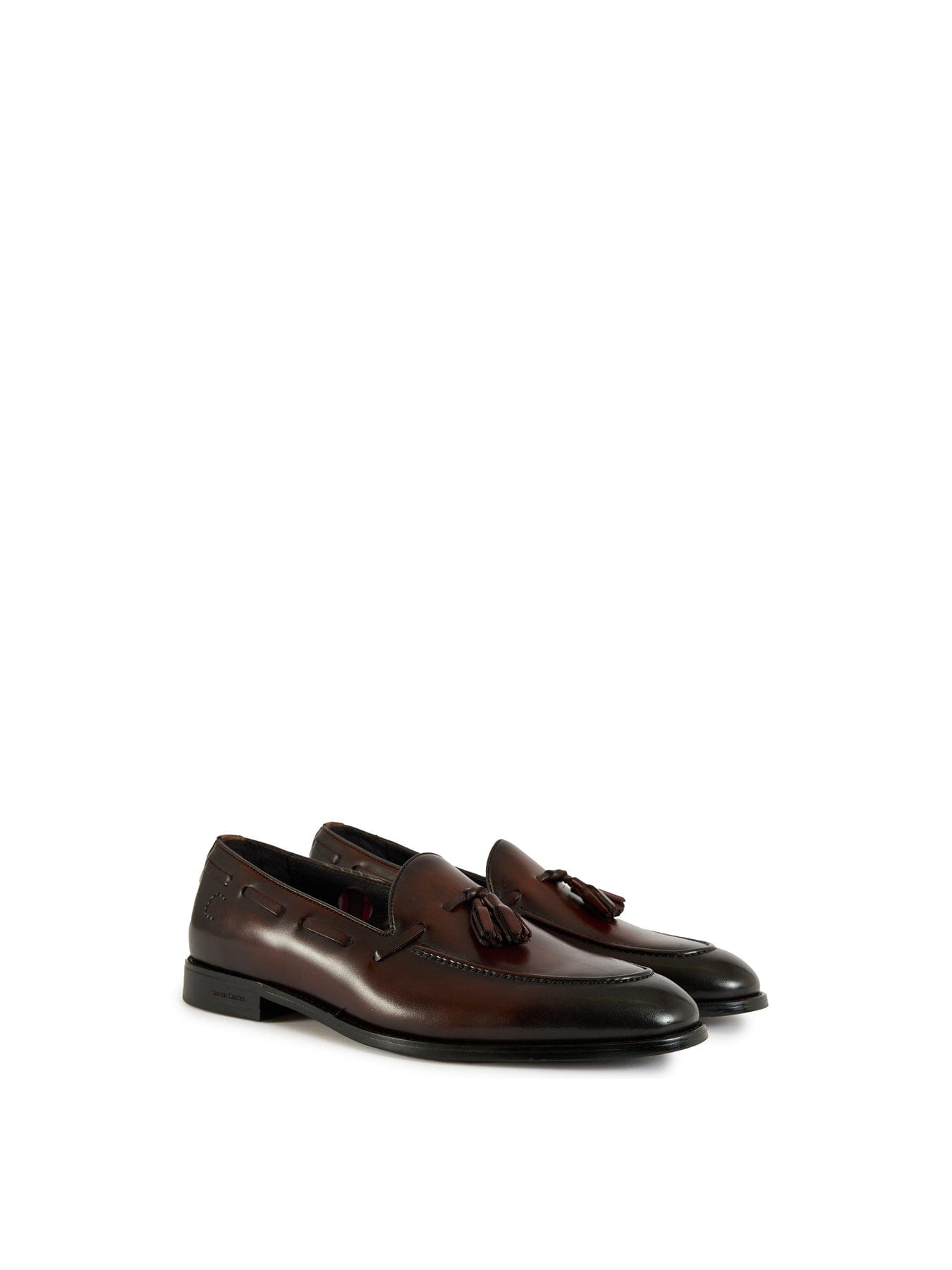 Simon Carter Azrou Loafer Shoes Brown