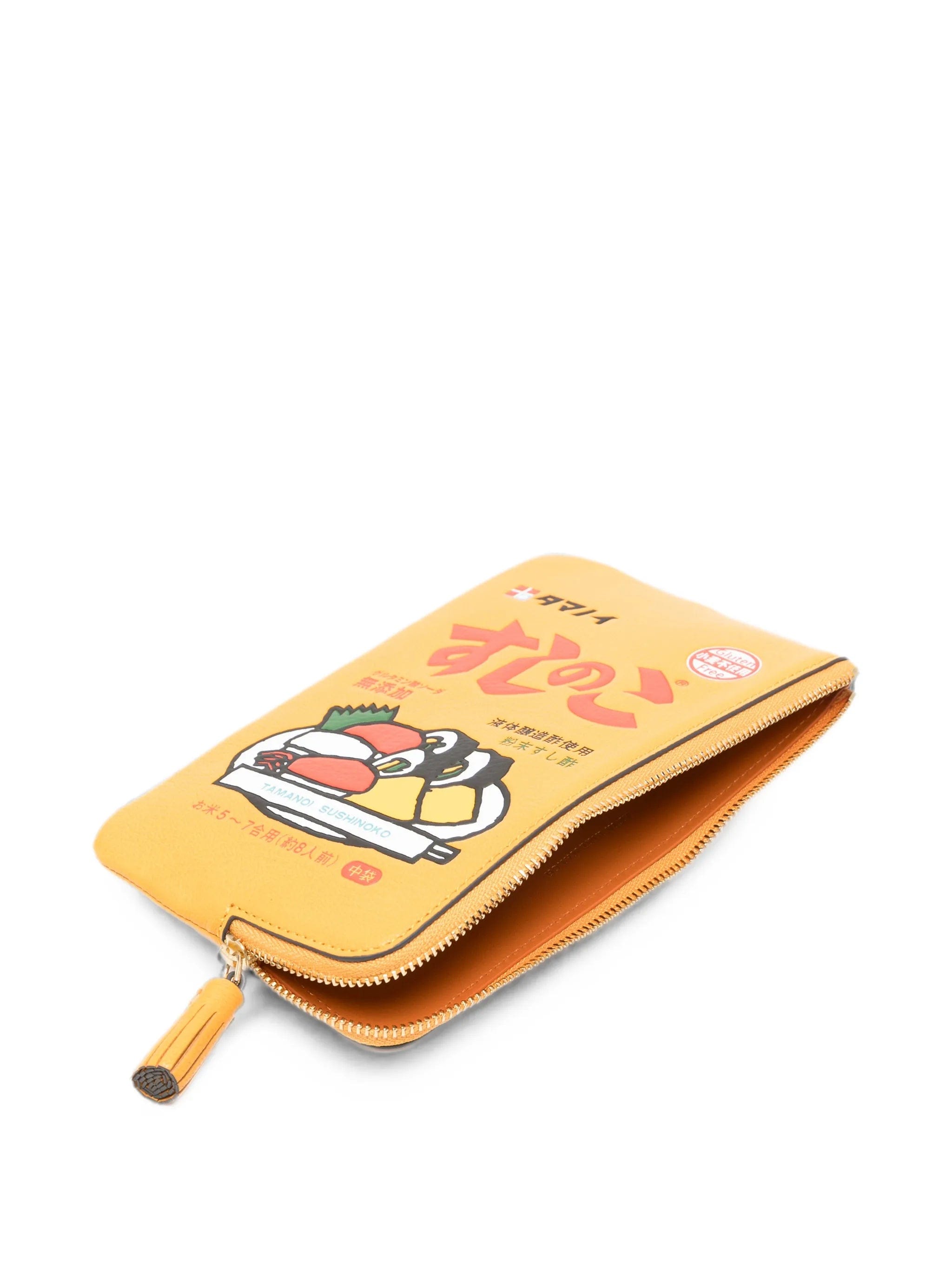 Anya Hindmarch Sushi No Ko leather pouch