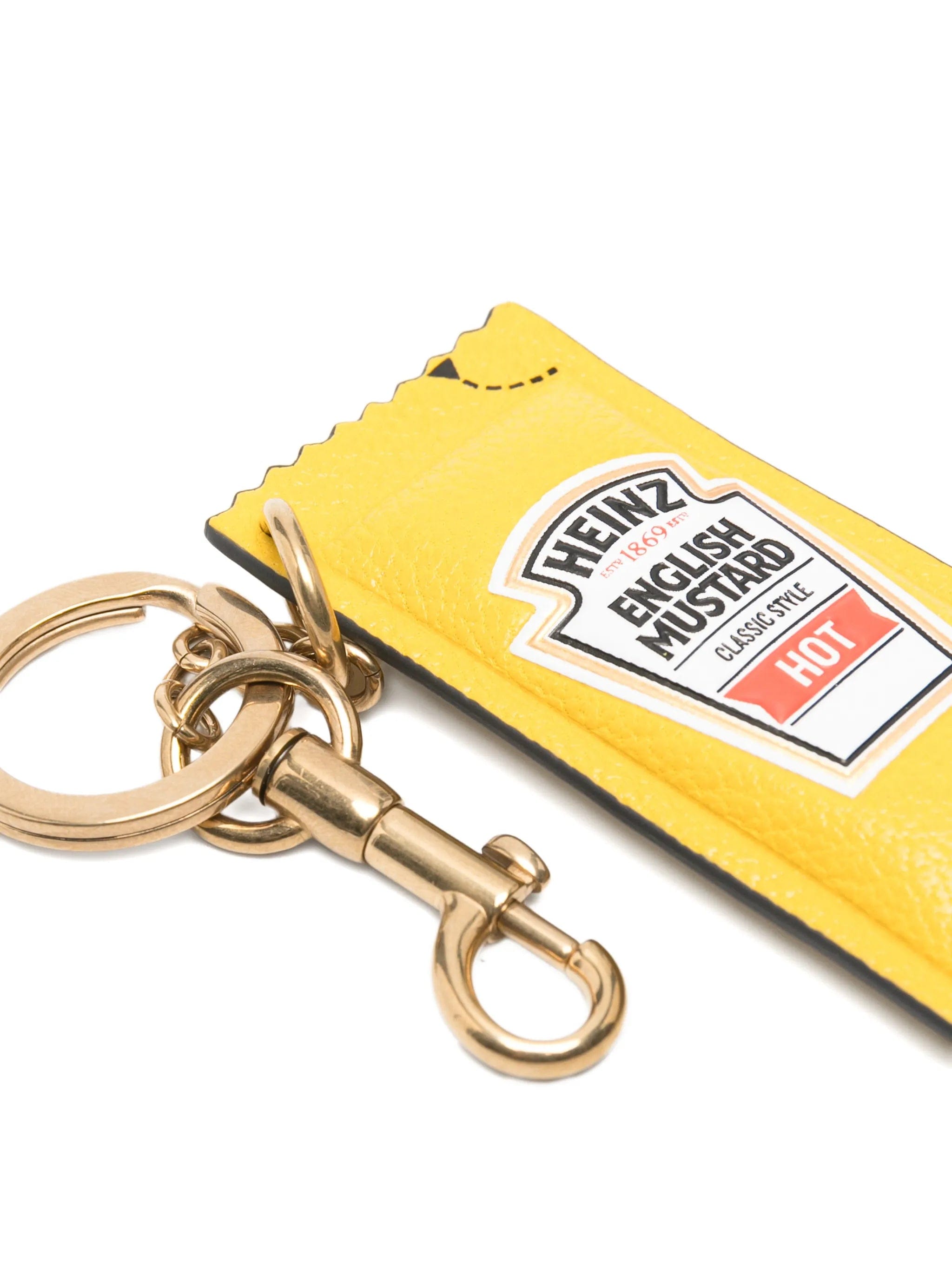 Anya Hindmarch Heinz English Mustard bag charm