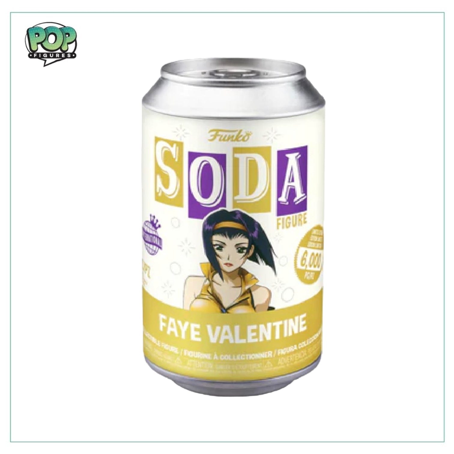 Funko Faye Valentine Funko Soda Vinyl Figure! - Cowboy Bebop - International LE6000 Pcs - Chance Of Chase