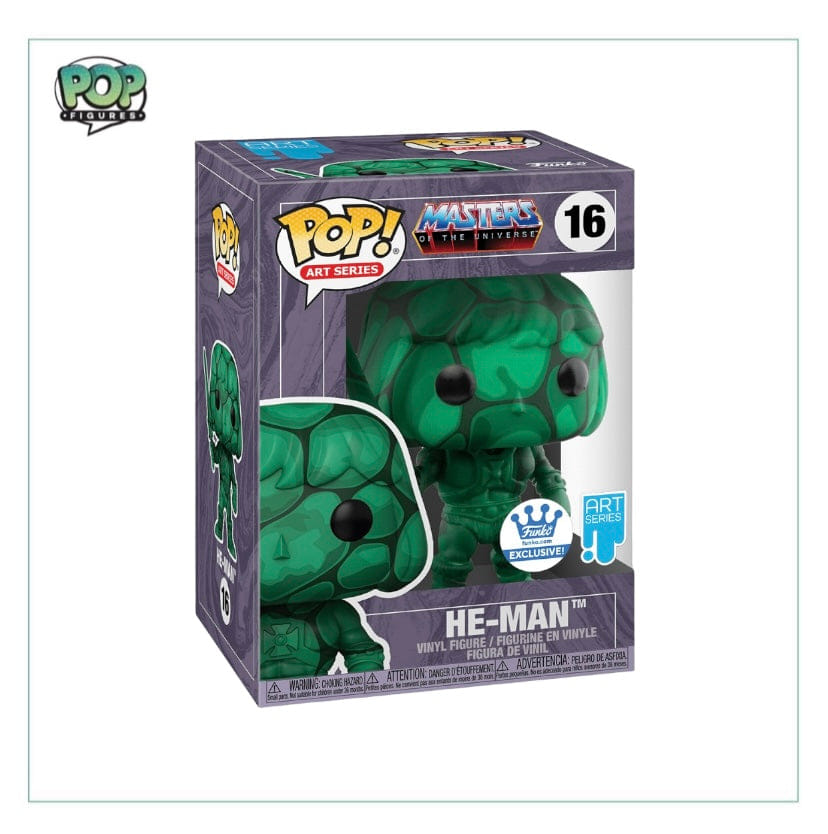 Funko He - Man #16 (Art Series) Masters Of The Universe - Funko Shop Exclusive (Sealed In Stack)