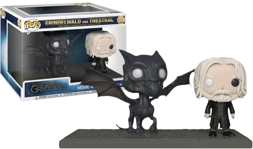 Funko Fantastic Beasts 2: Crimes of Grindelwald - Grindelwald & Thestral Movie Moment Pop! Vinyl