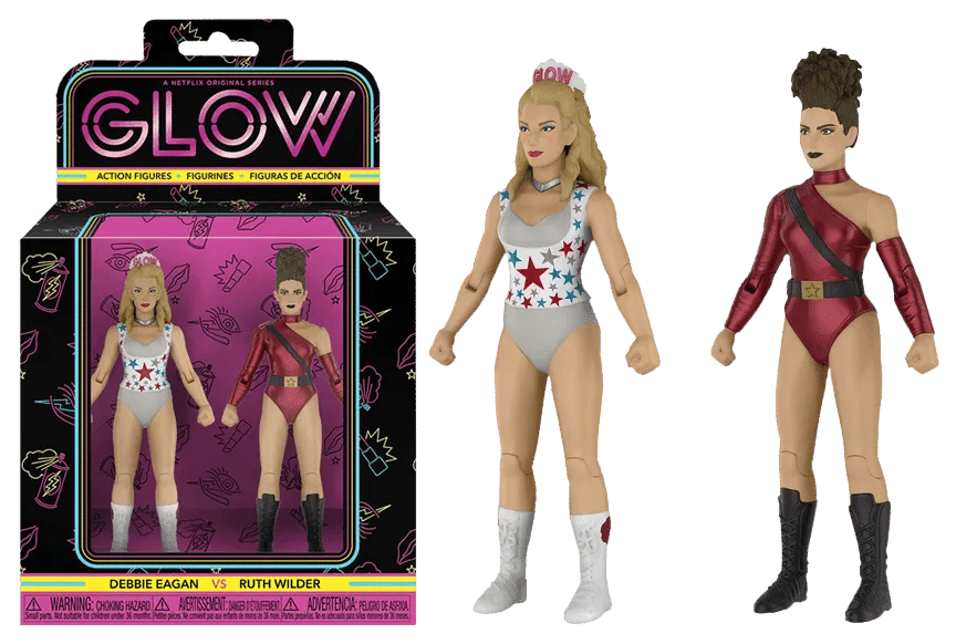 Funko GLOW - Debbie Eagan & Ruth Wilder Action Figure 2 - Pack