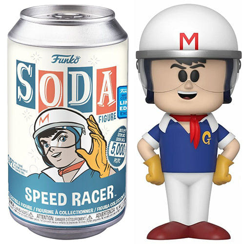 Funko Soda Speed Racer Sealed - 2020 Wonderous Con Exclusive **Shot at Chase**