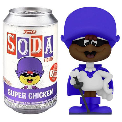 Funko Soda Super Chicken Glow in the Dark, Opened **Chase**
