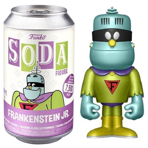 Funko Soda Frankenstein Jr. Metallic, Opened **Chase**