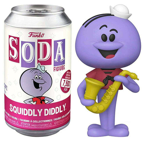 Funko Soda Squiddly Diddly w/ Saxophone, Opened **Chase**