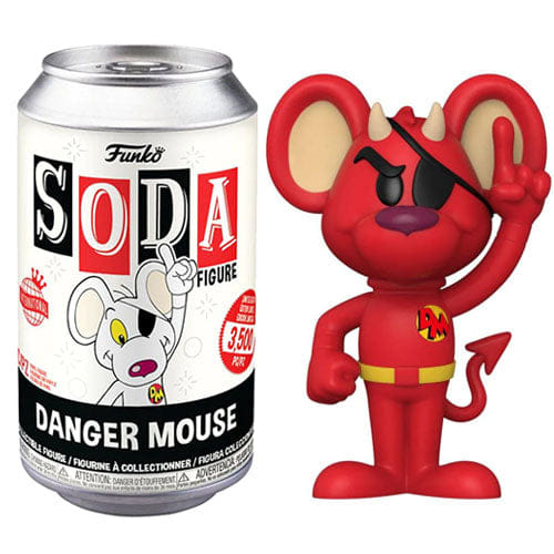 Funko Soda Danger Mouse Evil, International, Opened **Chase**