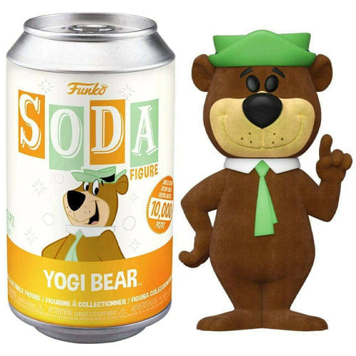 Funko Soda Yogi Bear Flocked, Opened **Chase**