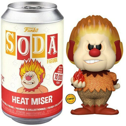 Funko Soda Heat Miser Glitter, Opened **Chase**
