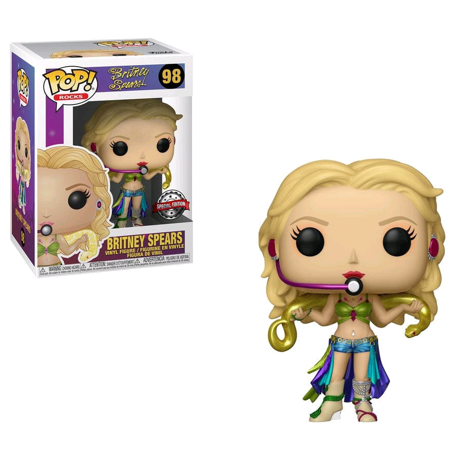 Funko Britney Spears - Britney Spears Slave 4U Metallic US Exclusive Pop! Vinyl #98