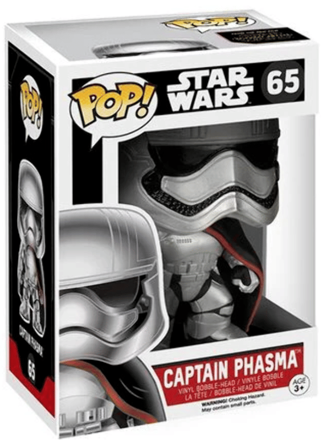 Funko Star Wars - Captain Phasma (Black) Pop! Vinyl #65