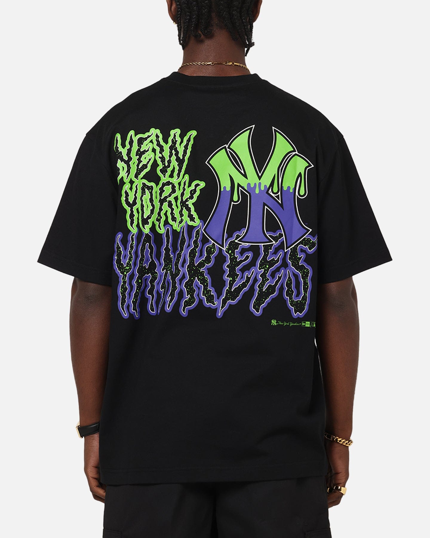 New Era New York Yankees Drip T - Shirt Black